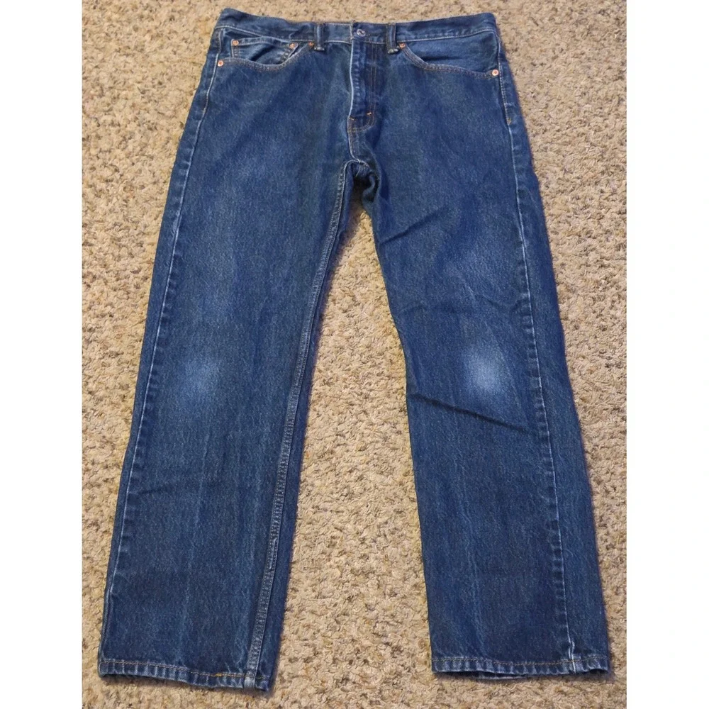 Levi 505 Straight Jeans Men's Size 34x30‎ Blue